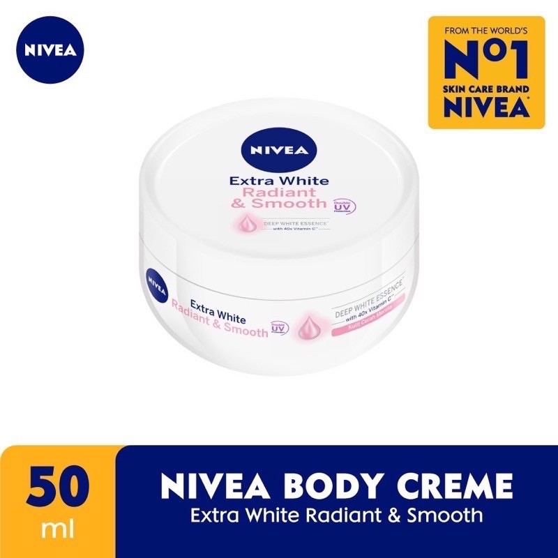 Nivea (hàng Mới Về) Kem Nền Làm Trắng Da 50ml Tiện Dụng Chất Lượng Cao