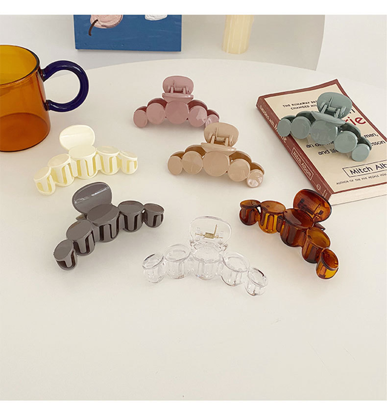 Kẹp tóc thiết kế kiểu tròn bắt mắt thời trang dành cho nữ J20102005