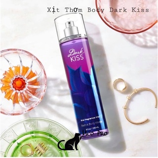 Xịt thơm  body Dark Kiss ( auth) 236ml