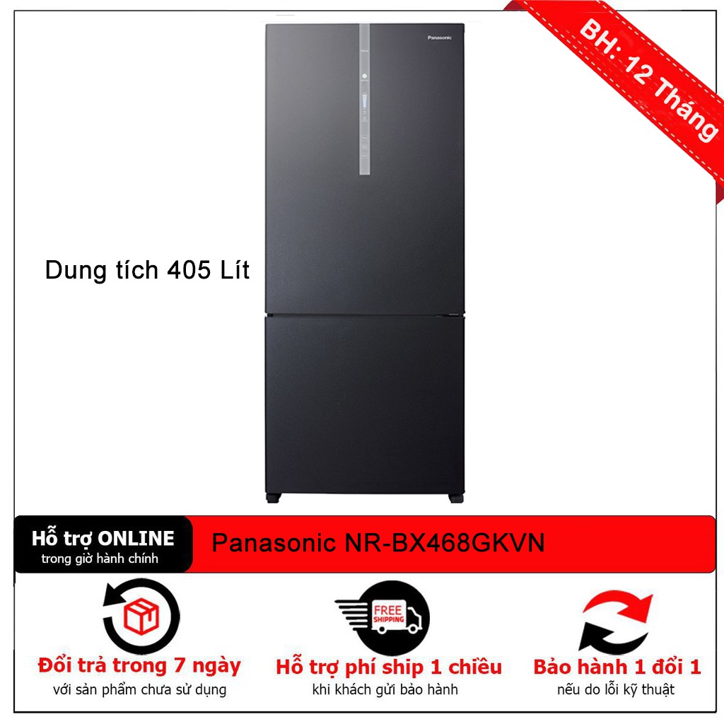 Tủ lạnh INVERTER Panasonic NR-BX468GKVN 405 lit