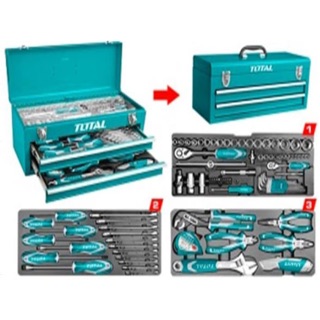 THÙNG ĐỒ NGHỀ 97 MÓN TOTAL THPTCS70971 [CHÍNH HÃNG]