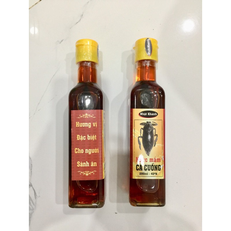Nước mắm cà cuống đậm mùi