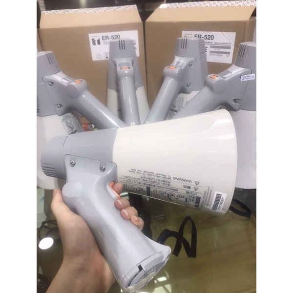 Loa phát thanh cầm tay TOA ER-520, phóng thanh, thông báo công cộng