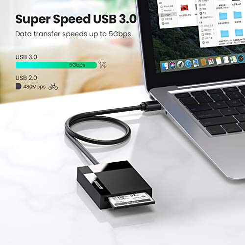 Đầu Đọc Thẻ Nhớ Đa Năng 4 In 1 UGREEN 30333 - CF, SD, TF, MS USB 3.0 Tốc Độ Cao - Hàng Chính Hãng