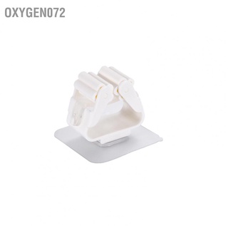 Oxygen072 Wall Mounted Mop Organizer Holder Plastic Bathroom Clip Hook Accessories
