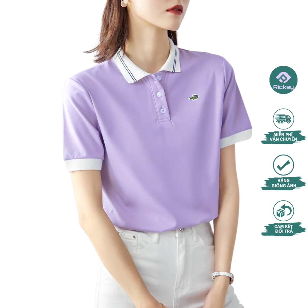 Áo Polo La.cos.te Hàng VNXK, Chất Vải Thoáng Mát mã T19
