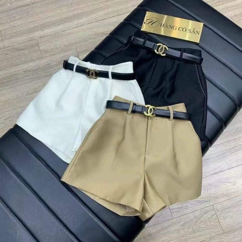 Quần sóc túi chéo kèm bet