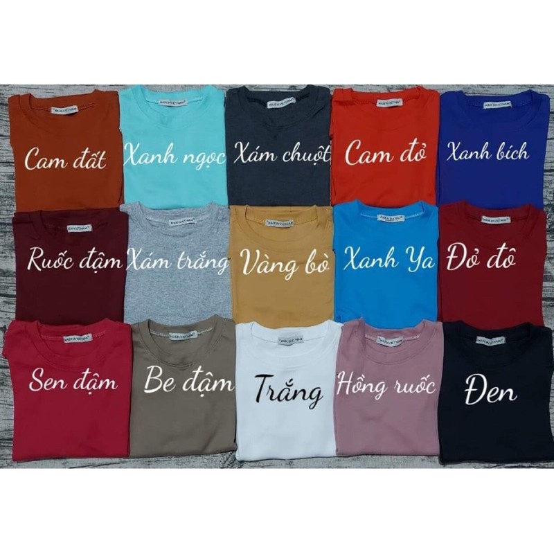 Áo Thun BODY Tay Ngắn TRƠN