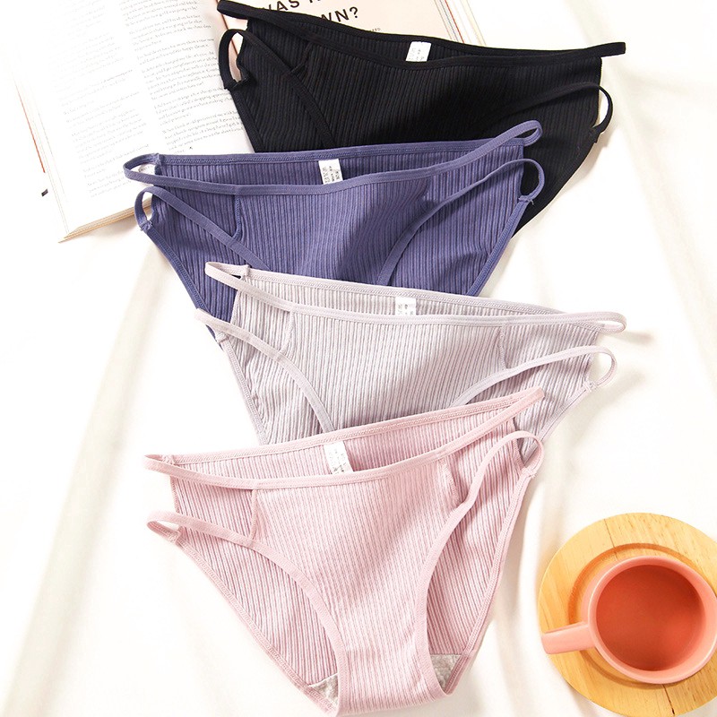 Quần Lót Cotton Nữ Kẻ Sọc Gợi Cảm | BigBuy360 - bigbuy360.vn