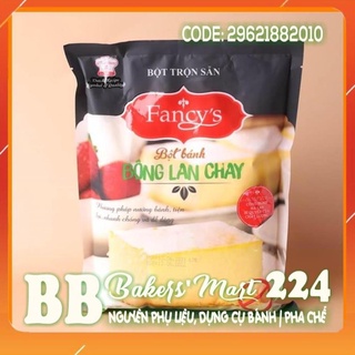 💥 hàng chuẩn 💥 bột bánh bông lan chay hiệu fancy's - gói 1kg