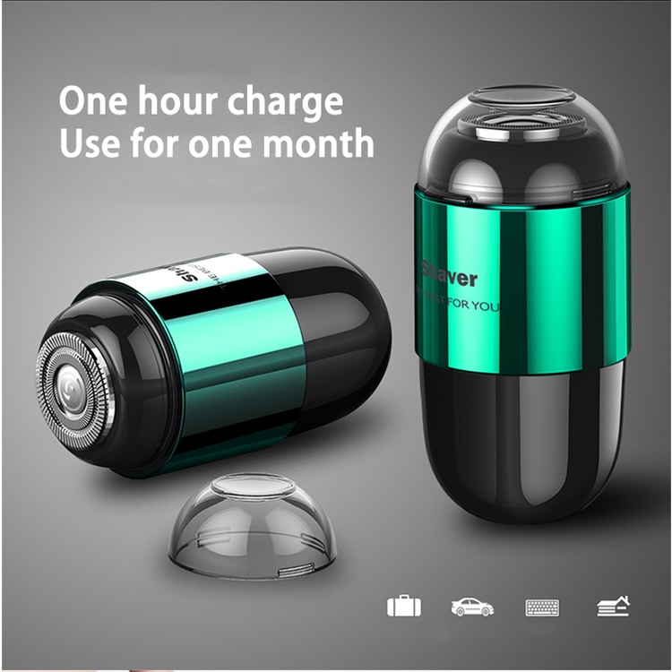 Máy Cạo Râu Mini Shaver Cao Cấp - Sạc USB Tiện Lợi Cho Cả Nam Và Nữ