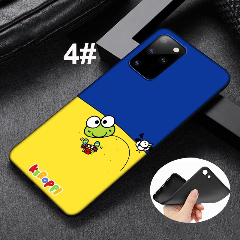 Samsung Galaxy S10 S9 S8 Plus S6 S7 Edge S10+ S9+ S8+ Soft Silicone Cover Phone Case Casing GR38 Cute keroppis Frog