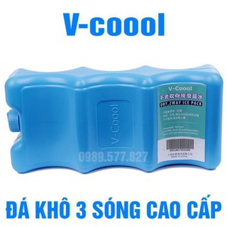 COMBO 2 thanh đá khô Vcool cao cấp ( 2 thanh 3 sóng )