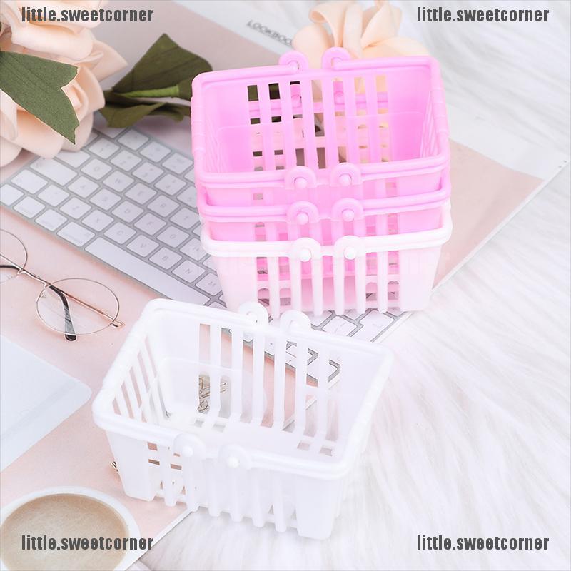 Set 2 Giỏ Siêu Thị Mini Dành Cho Búp Bê