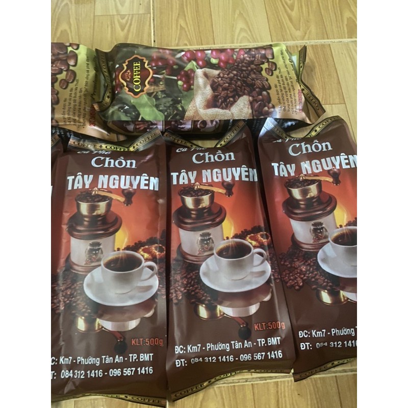 Cà Phê Chồn Tây Nguyên Dạng Bột Pha Phin Triye Thống-Nguyên Chất Loại Thươngj Hạng-  Đậm Đặc Thơm Ngon Tuyệt Vời