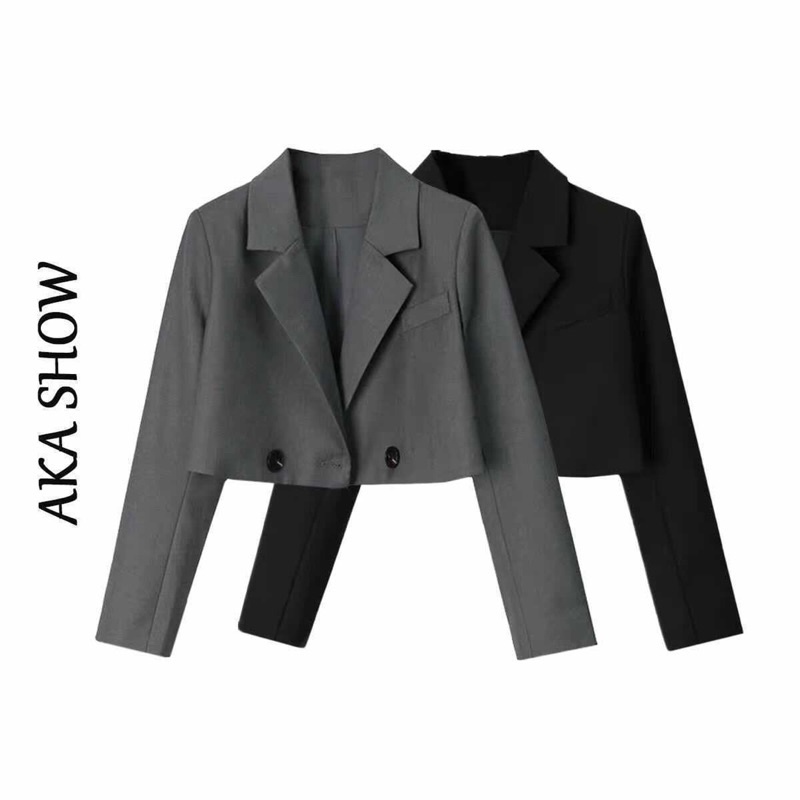 Áo khoác Blazer Croptop