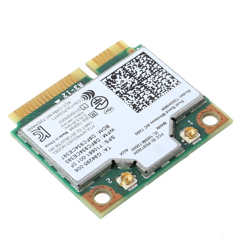 Card Mạng Không Dây Mini Pci-e Wifi Wlan 7260 7260hmw An