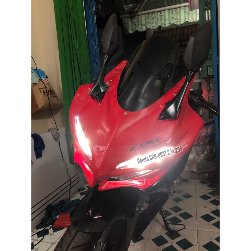 Ốp Đầu CBR150 - ỐP ĐẦU KÈM KÍNH GIÓ ĐỘ CBR250RR - dành cho CBR150allnew