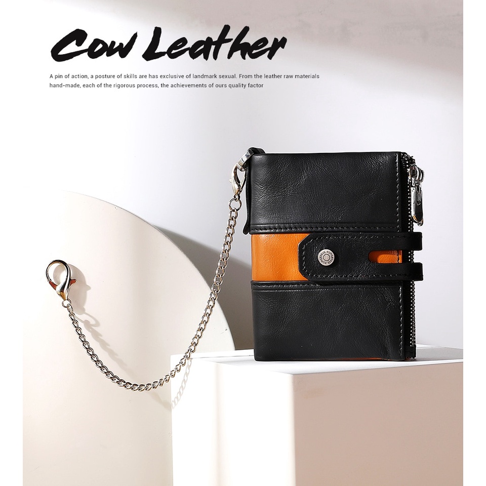 Ví Da Nhỏ Humerpaul 100% Chính Hãng Dành Cho Nam