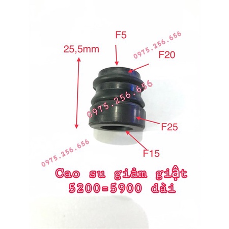 Cao su giảm giật 5200=5900 dài