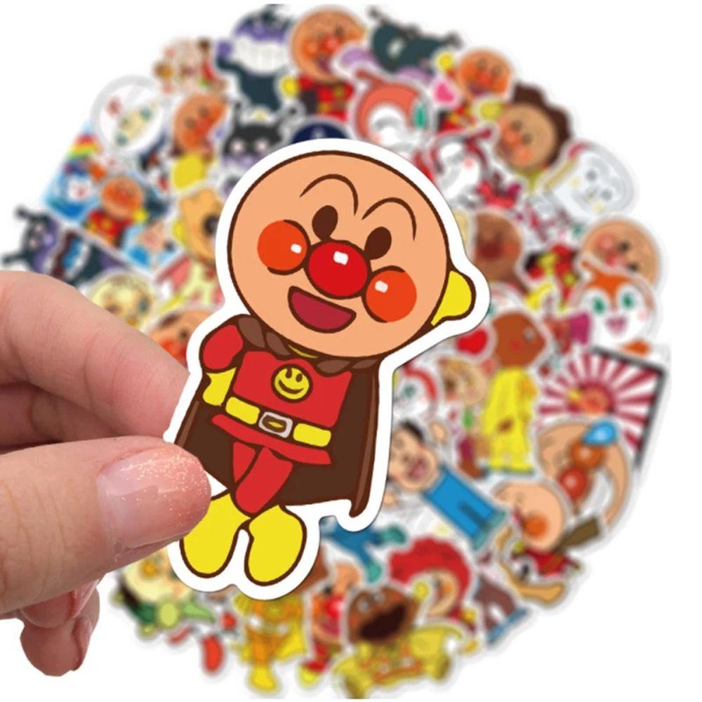 Sticker Anpanman Dễ Thương Dán Trang Trí Điện Thoại / Ván Trượt / Hành Lý