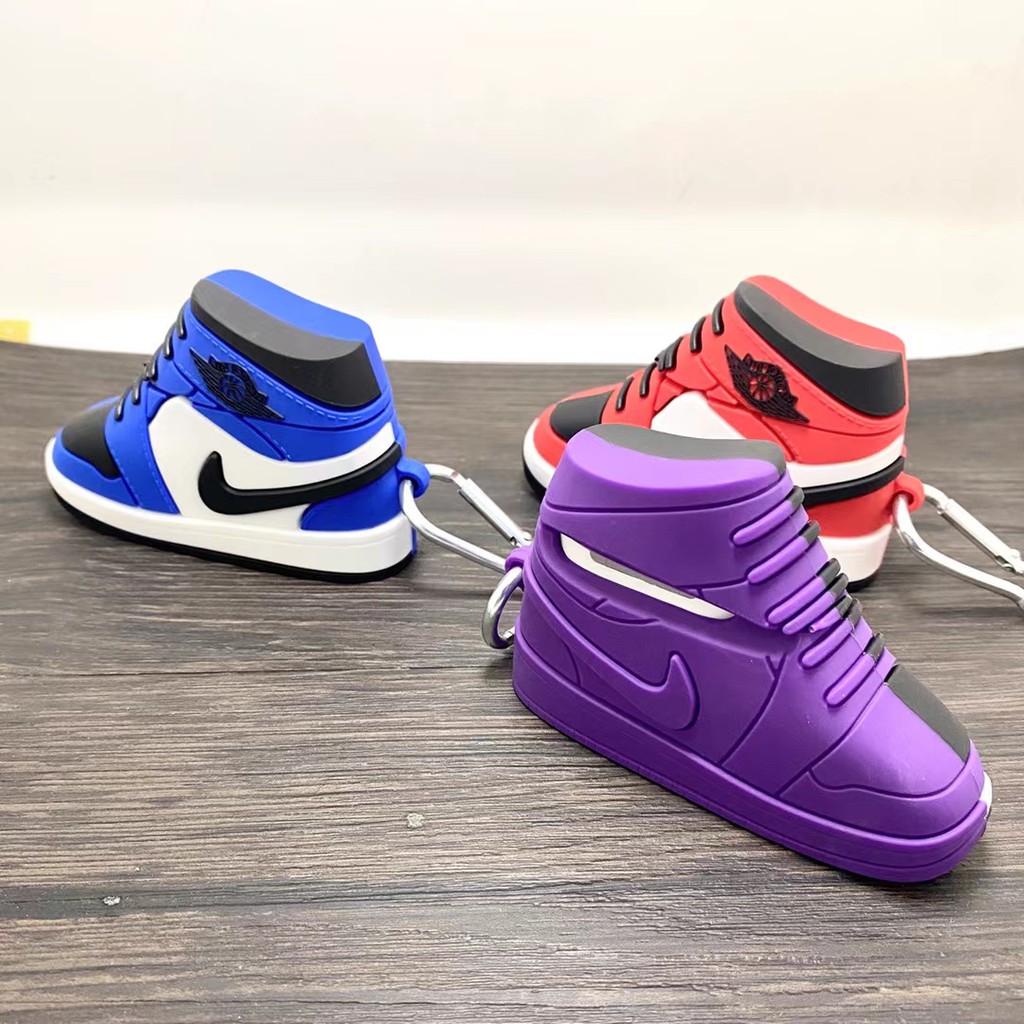 Vỏ Đựng Bảo Vệ Hộp Sạc Tai Nghe Airpods 1 / 2 Hình Chiếc Giày Nike