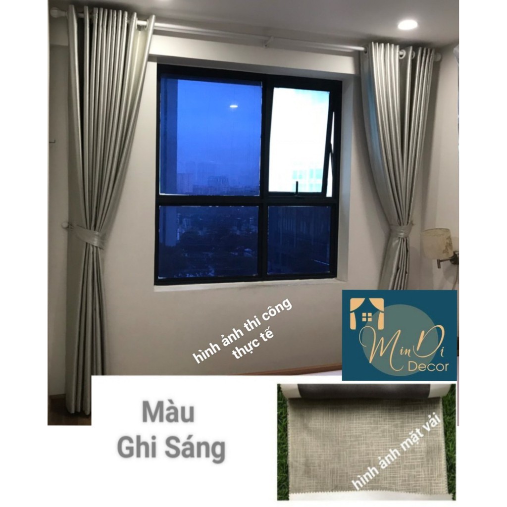 [Hình Ảnh Thực Tế] Rèm Cửa Sổ Giá Rẻ, Bền Đẹp, Màn Cửa Cản Sáng, Chống Nắng, Chống Ồn, Giảm Bụi, Uy Tín - MinDi Decor