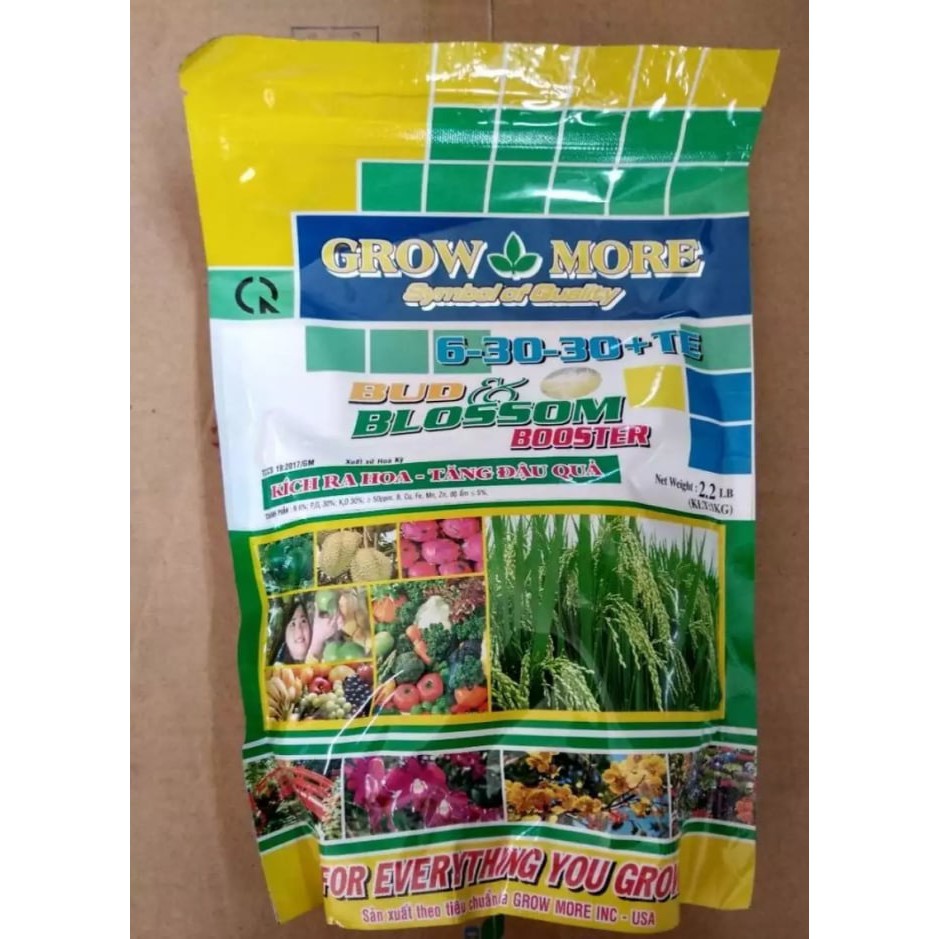 Combo 10 kg PHÂN BÓN LÁ GROWMORE Tùy chọn 1kg x 10