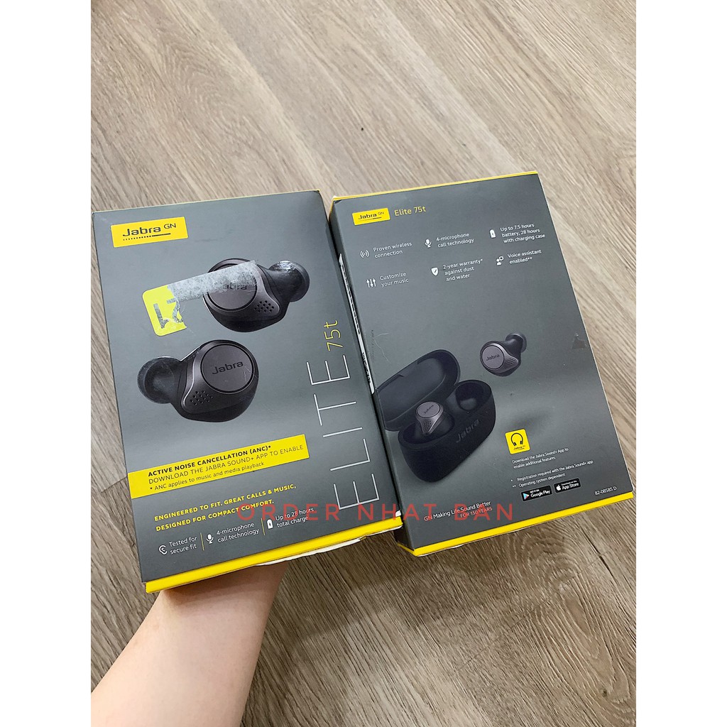 Tai nghe bluetooth Jabra Elite 75T cao cấp