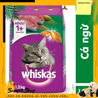 Thức ăn hạt Whiskas cho mèo 1.2kg