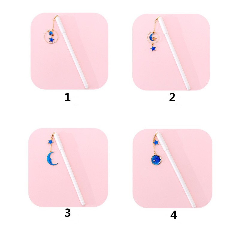 Bút có gắn móc khóa kiểu dáng dễ thương sáng tạo