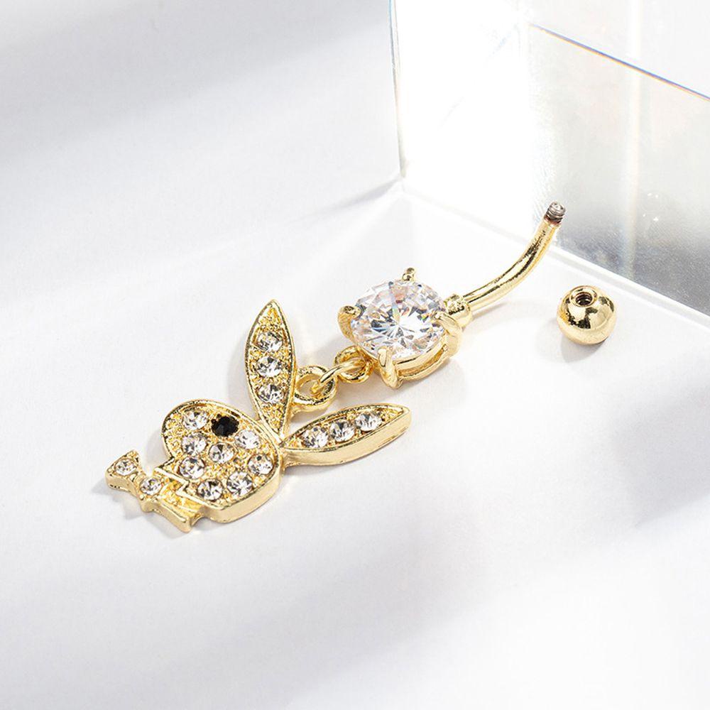 Khuyên Rốn Hình Thỏ Gợi Cảm Hợp Thời Trang Cho NữKhuyên Rốn Phong Cách Hàn Quốc Cá Tính