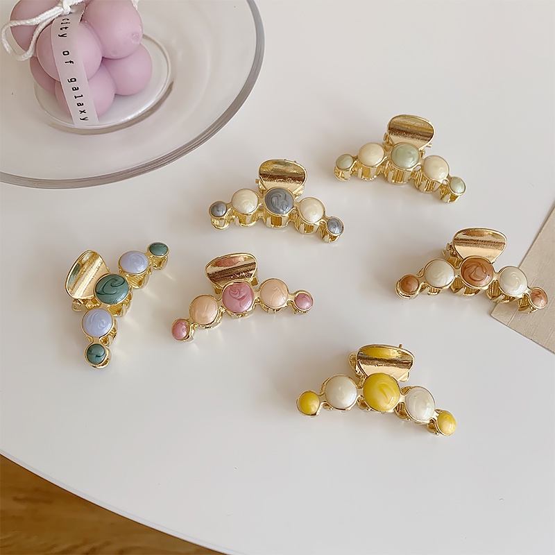 Kẹp Tóc Kim Loại Thời Trang Hàn Quốc Cho Nữ