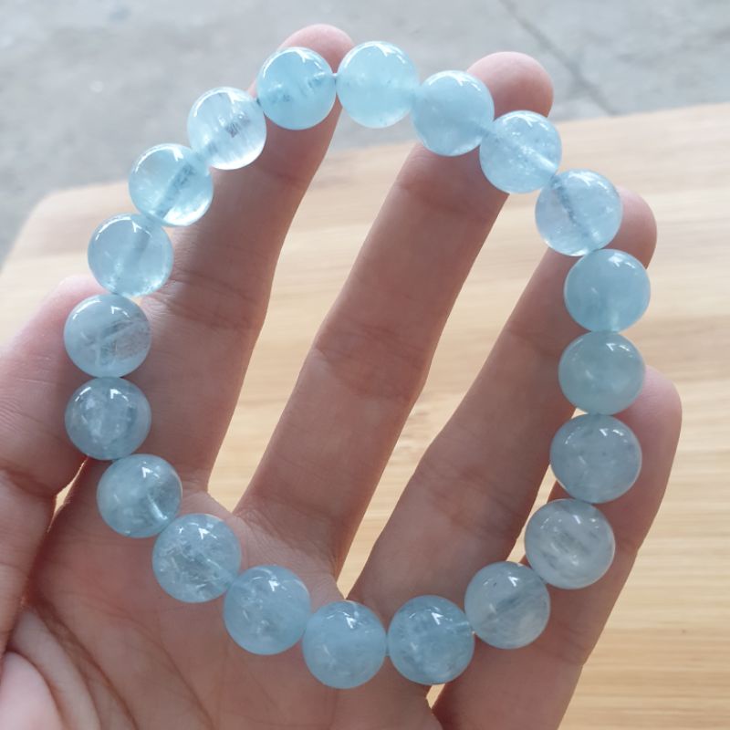 Vòng tay đá Aquamarine