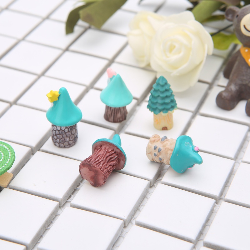 1 Mô Hình Ngôi Nhà Nhỏ Bằng Nhựa Resin Dùng Trang Trí Tiểu Cảnh Diy