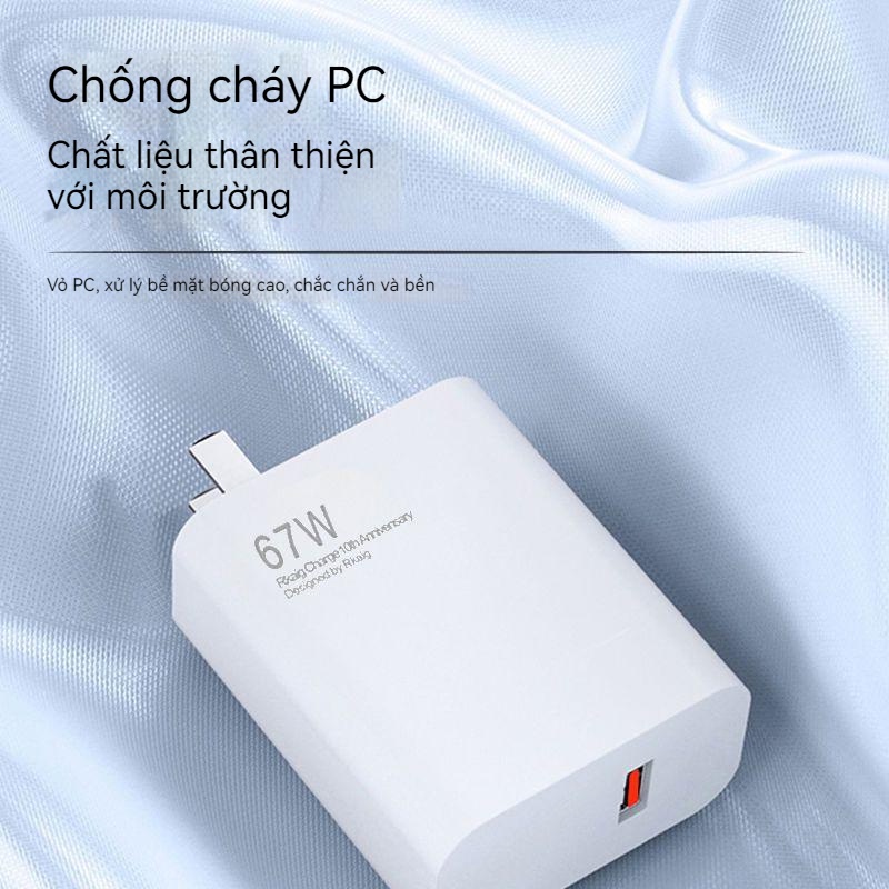 Cáp Sạc Nhanh Xiaomi 67W 12 / 11ultra K50 12X