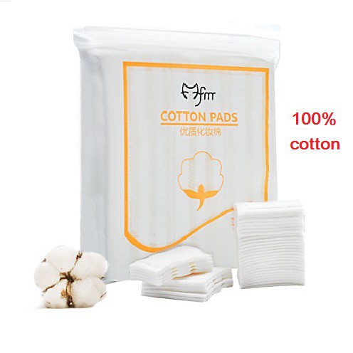 Bông tẩy trang 222 miếng Cotton Pads siêu dai giá rẻ