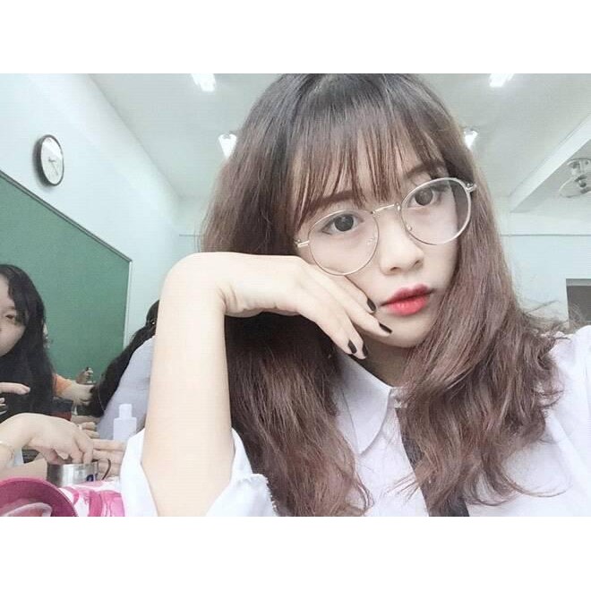 Gọng kính cận nam nữ tròn to vintage, kim loại nhiều màu dễ đeo thời trang ulzzang Lani 2297 - Lắp Kính Mắt Theo Yêu Cầu | BigBuy360 - bigbuy360.vn