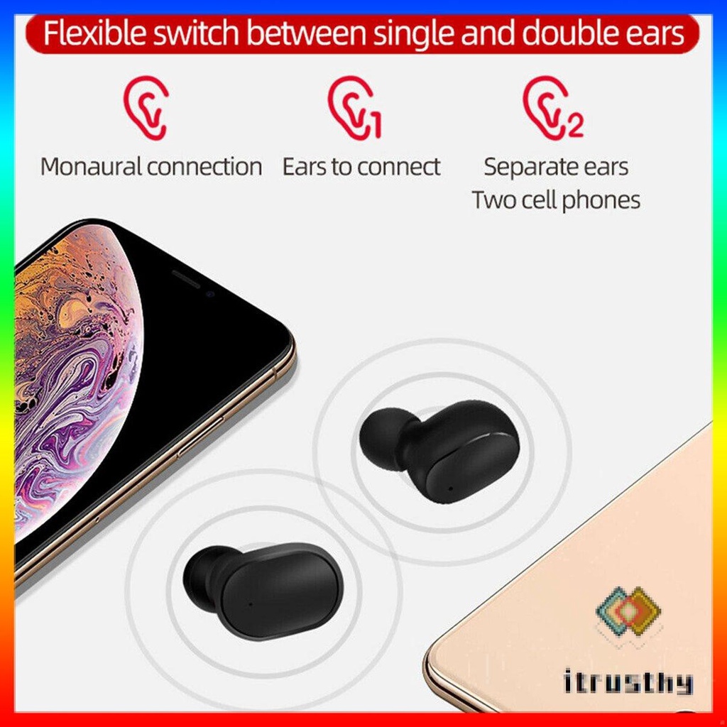 Tai nghe không dây Xiaomi Airdots 2/ AirdotsS/ A6S TWS Mi Bluetooth 5.0