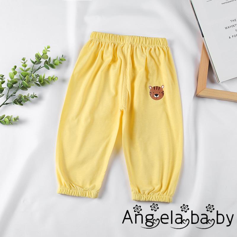 Quần Dài Lưng Thun In Hình Gấu Trúc Đáng Yêu Cho Bé