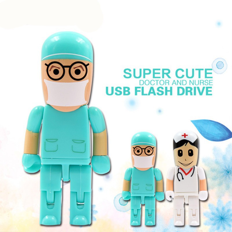 Ổ đĩa USB 512GB hình bác sĩ
