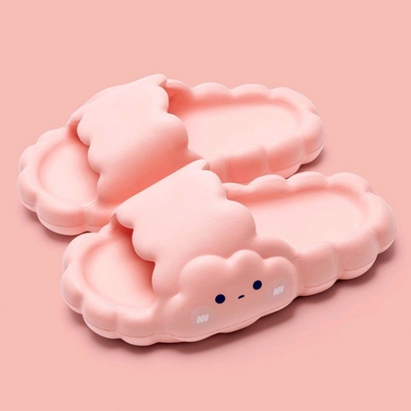 Dép Nữ Chống Trượt Kiểu Dáng Hình Đám Mây Dễ Thương