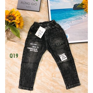 Quần bò cho bé trai từ 4-6 tuổi