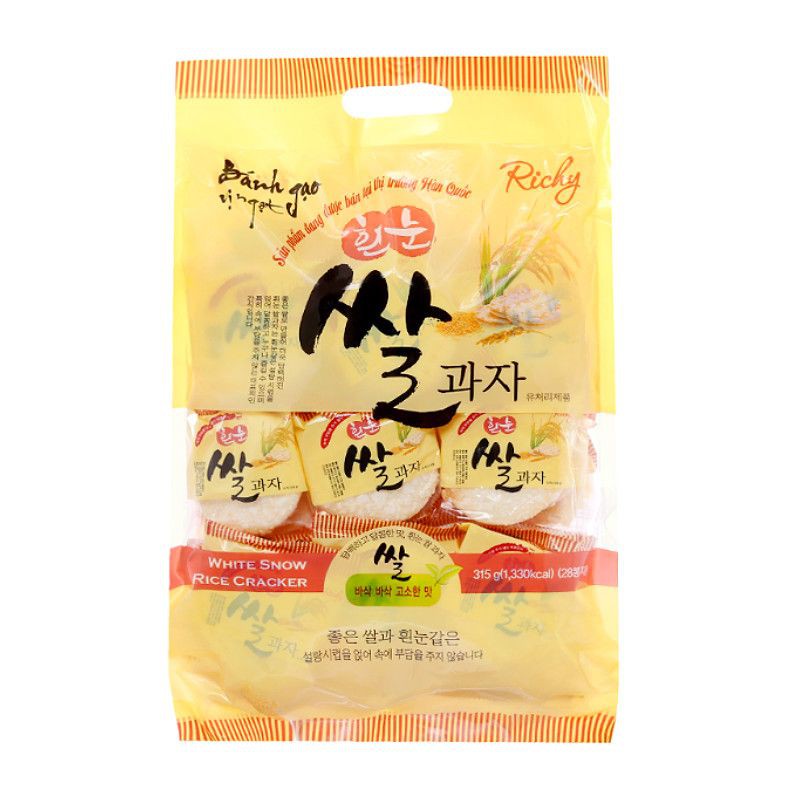 Bánh Gạo Richy Vị Ngọt Hàn Quốc 315G