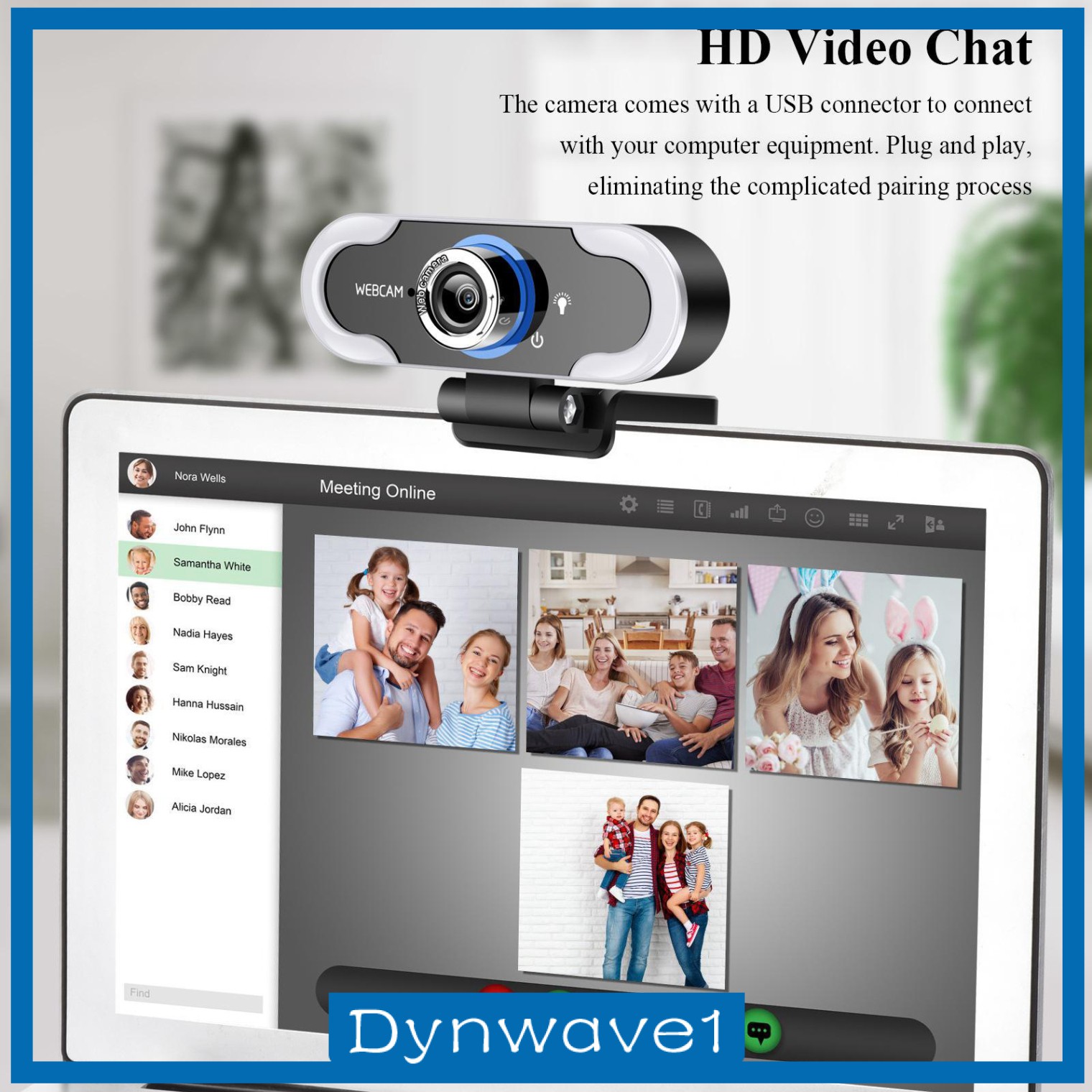 Webcam Camera 1080p 2mp Hd Cổng Usb 2.0 Kèm Micro Cho Máy Tính | BigBuy360 - bigbuy360.vn