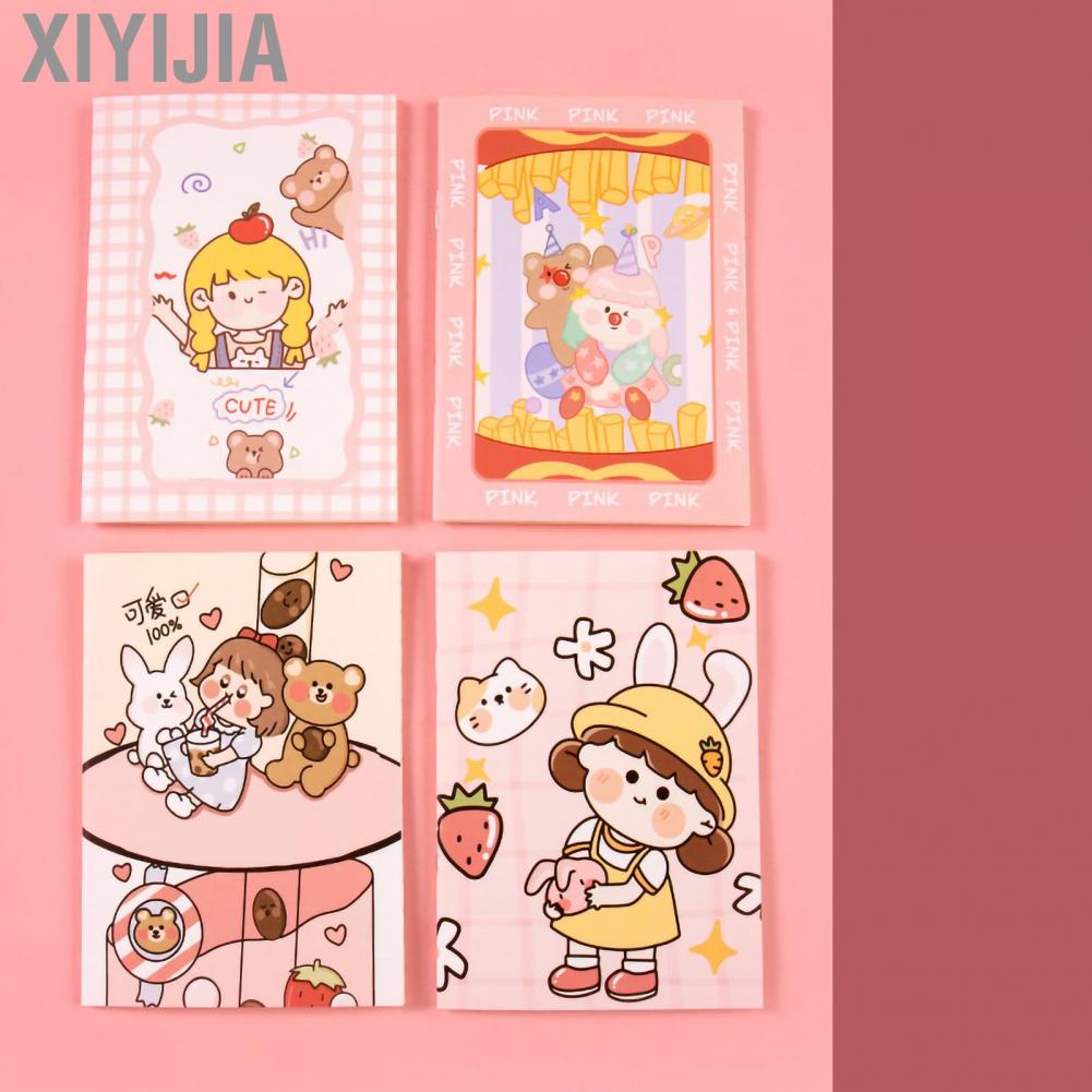 Cartoon Notebooks Full Water Pulp Grade A Paper Material 32 Pages Cute Notepads for Writing to Do Lists