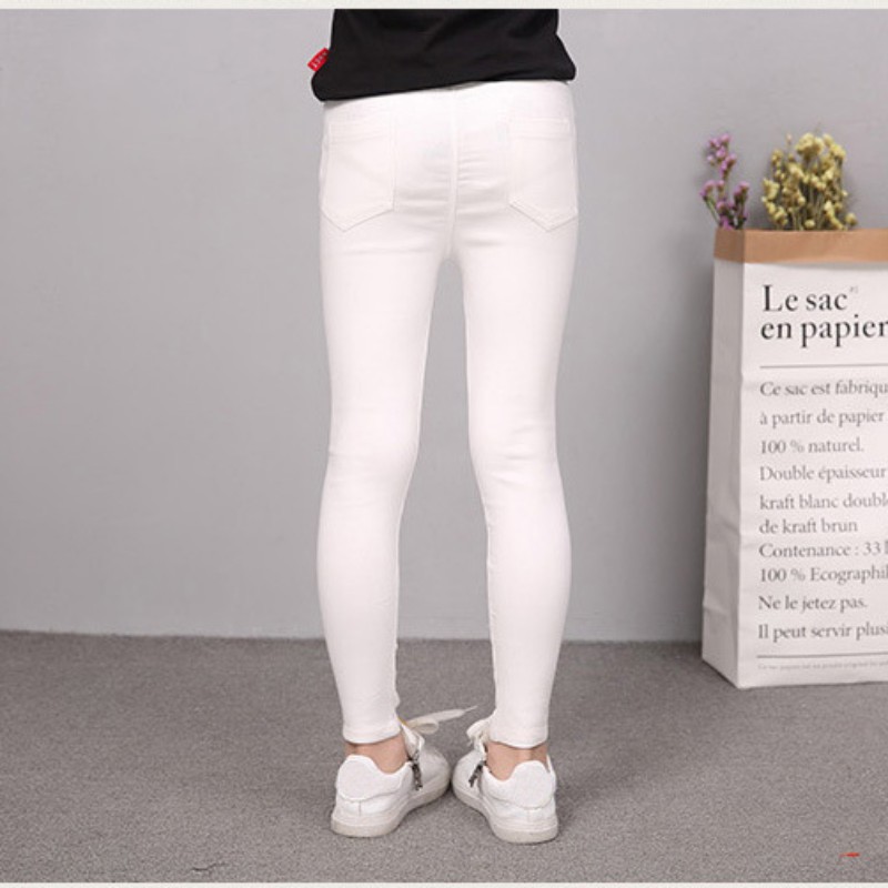 Quần Jeans Rách Thời Trang Cho Bé