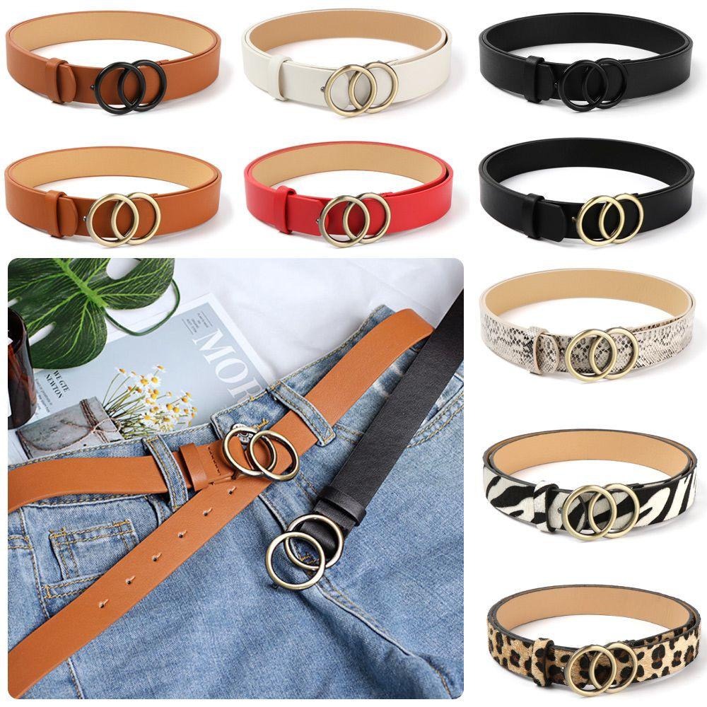 Thắt Lưng Da Kiểu Dáng Đơn Giản Thời Trang Dành Cho Nữ