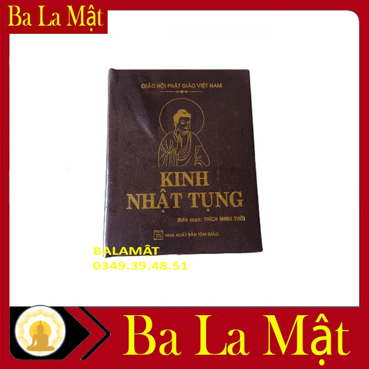 Sách - Kinh Nhật Tụng Trọn Bộ Bìa Da