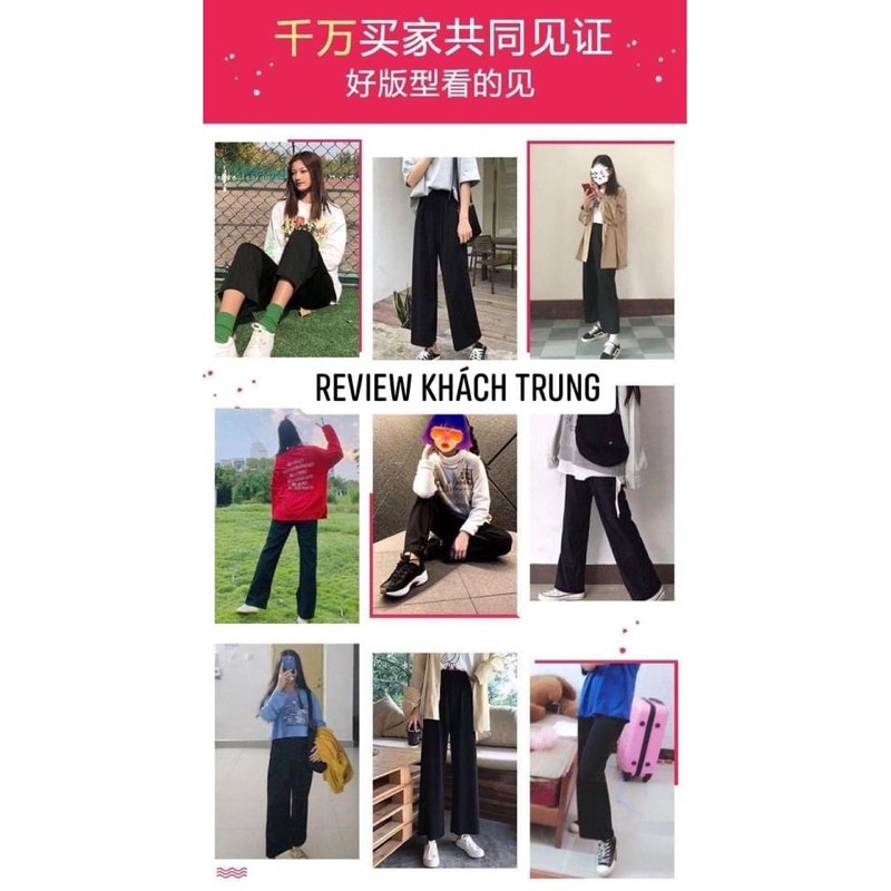 Quần Ống Rộng Ullzzang Hàng độc | BigBuy360 - bigbuy360.vn
